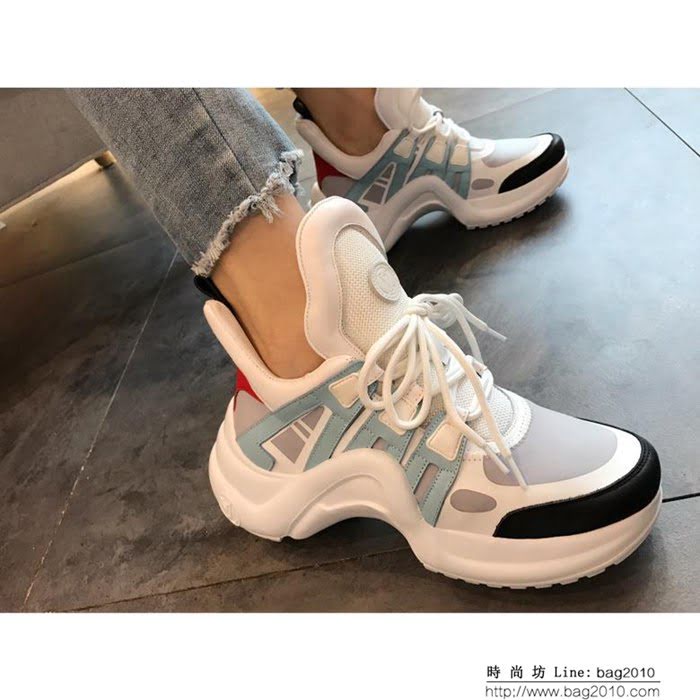 路易威登LV 升級版 高端休閒鞋 時尚百搭款 女運動鞋  dsX1002